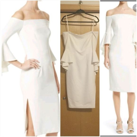 Milly Dresses & Skirts - Milly Selena Italian Cady Bell Sleeve Dress